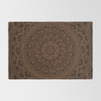 Mandala Dark Chocolate Rug Gallery Image 2