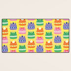 Cat Macaron Desk Mat Gallery Image 3