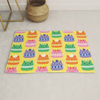 Cat Macaron Rug Gallery Image 1