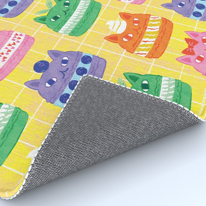 Cat Macaron Rug Gallery Image 4