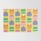 Cat Macaron Rug Gallery Image 2