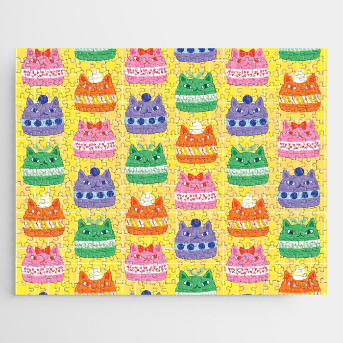 Cat Macaron Jigsaw Puzzle