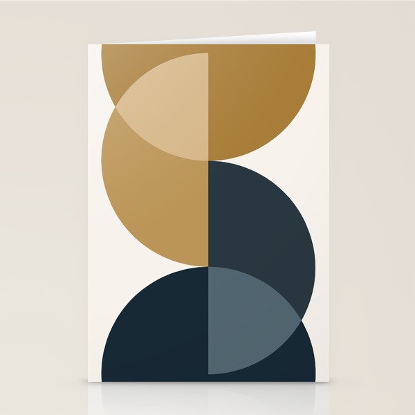 Geometric Harmony XXXIII Stationery Card Gallery Image 2