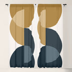 Geometric Harmony XXXIII Window Curtain Gallery Image 5