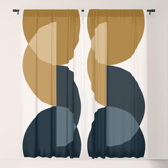 Geometric Harmony XXXIII Window Curtain Gallery Image 5