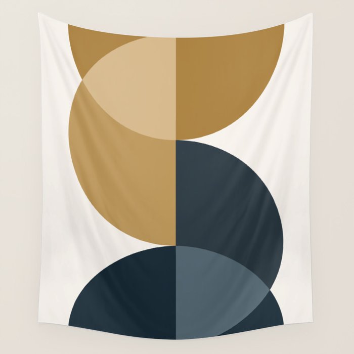 Geometric Harmony XXXIII Wall Tapestry Gallery Image 4