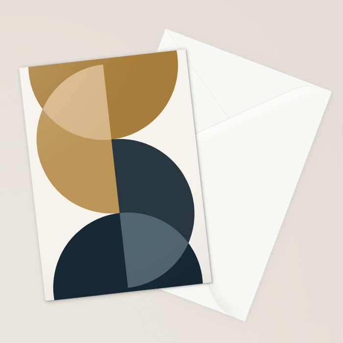Geometric Harmony XXXIII Stationery Card Gallery Image 2