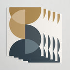 Geometric Harmony XXXIII Wrapping Paper Gallery Image 3