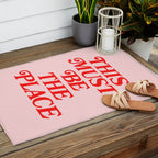 This Must Be The Place Outdoor Rug Gallery Image 2