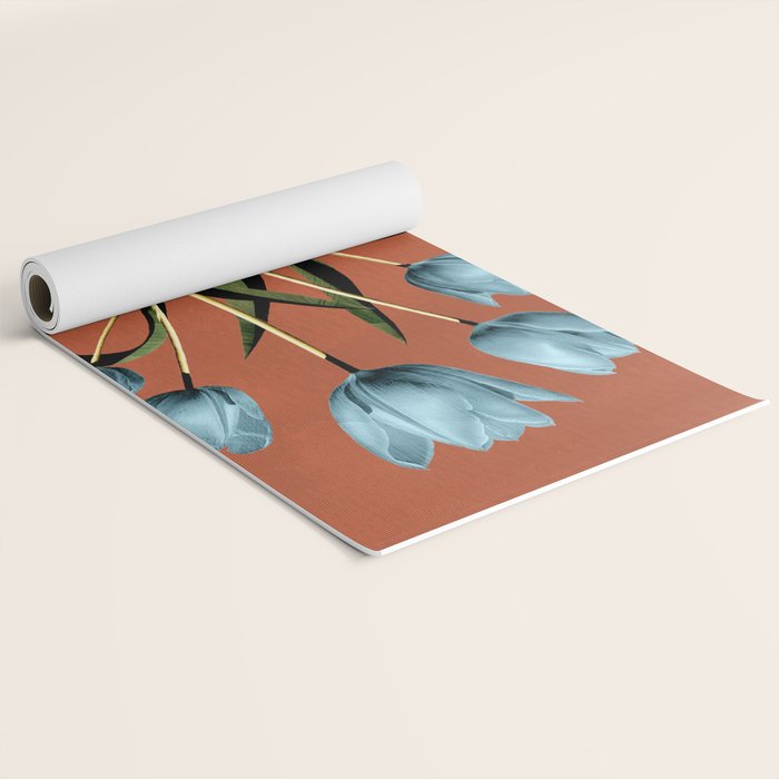 Tulips In Vase 3 Yoga Mat Gallery Image 2