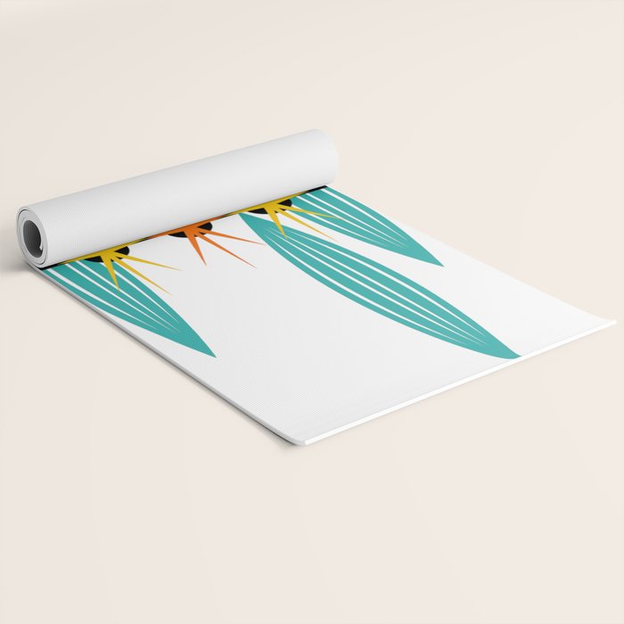 Mid-Century Modern Art 1.5 Yoga Mat Gallery Image 2