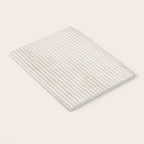 Neutral Light Beige Lines Modern Minimalism Art Notebook Gallery Image 3
