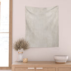 Neutral Light Beige Lines Modern Minimalism Art Wall Tapestry Gallery Image 2