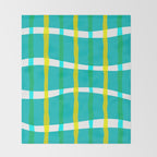 Groovy Plaid Throw Blanket Gallery Image 2