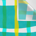 Groovy Plaid Wall Tapestry Gallery Image 3
