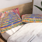 Rio de Janeiro, favela Eseadaria Selarron colorful painted stairway Brazil color landscape photographic photography / photograph Pillow Sham Gallery Image 2