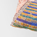 Rio de Janeiro, favela Eseadaria Selarron colorful painted stairway Brazil color landscape photographic photography / photograph Pillow Sham Gallery Image 4