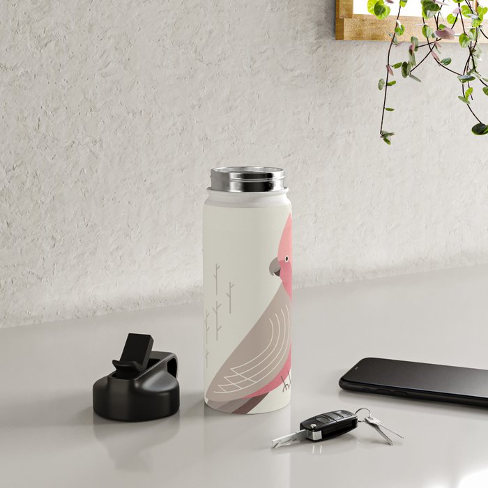 Galah, Bird of Australia Water Bottle Gallery Image 4