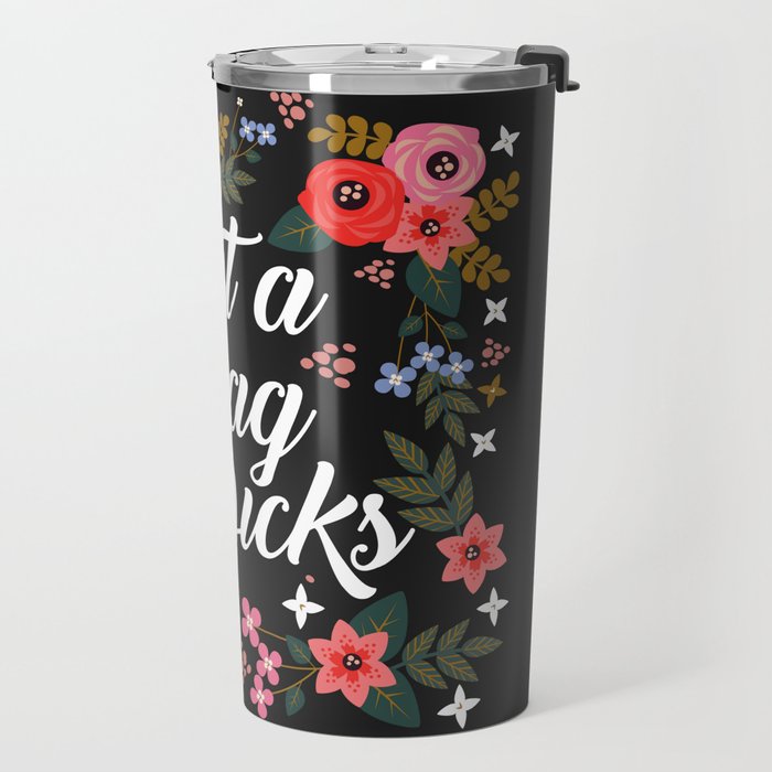 Eat A Bag Of Dicks, Funny Saying Travel Mug Gallery Image 2