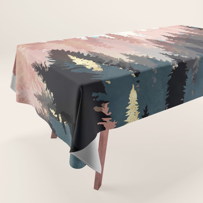 Spring Forest Light Tablecloth Gallery Image 1