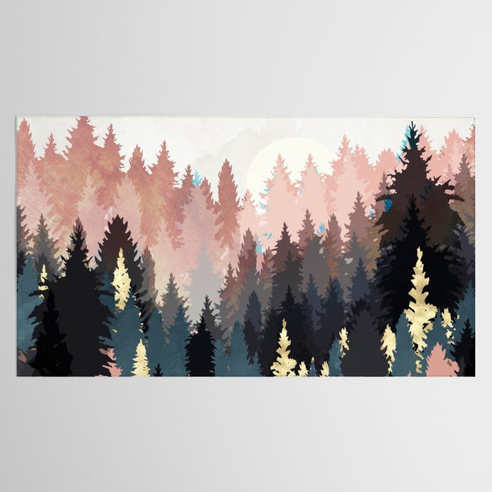 Spring Forest Light Tablecloth Gallery Image 2