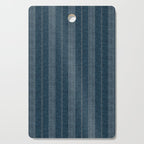 ivy stripes - navy blue Cutting Board Gallery Image 1