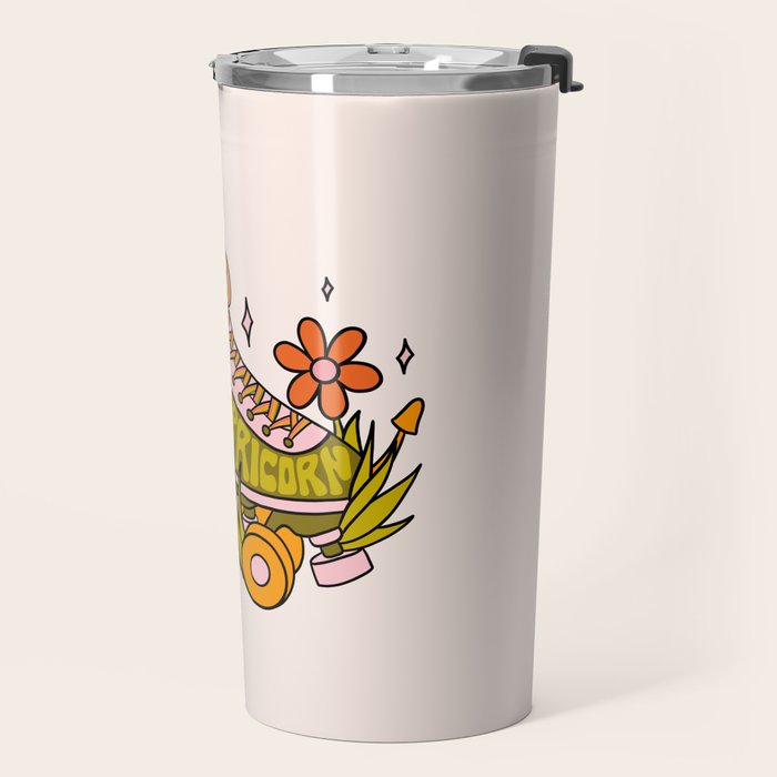 Capricorn Roller Skate Travel Mug Gallery Image 2