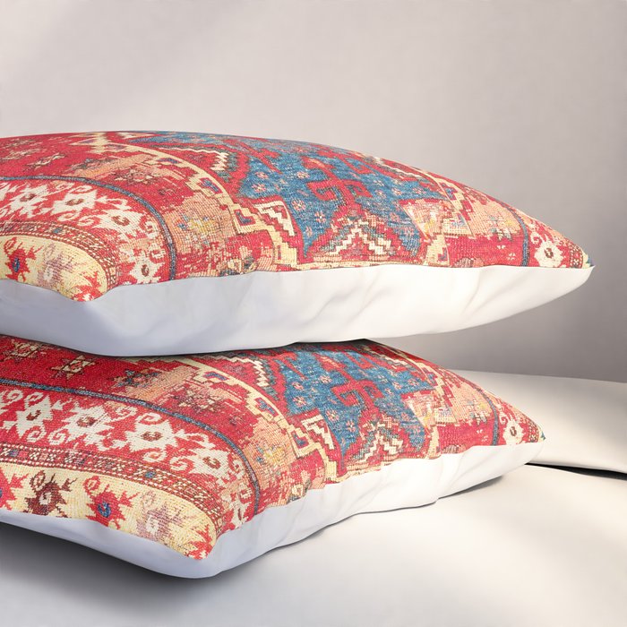 Bergama Northwest Anatolian Rug Pillow Sham Gallery Image 3