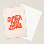 Whats The Best That Could Happen Stationery Card Gallery Image 2