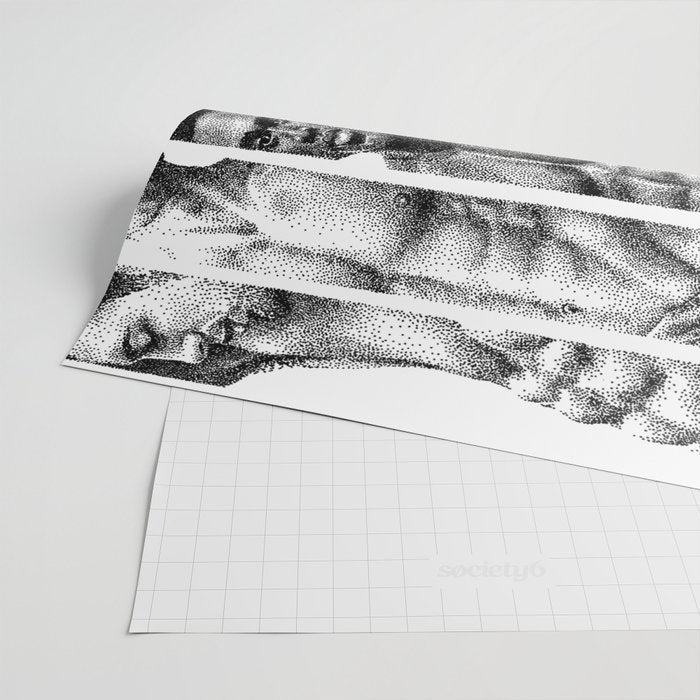 NOODDOOD Strips 1-7 Wrapping Paper Gallery Image 2