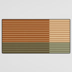 Color Block Line Abstract XIV Desk Mat Gallery Image 3