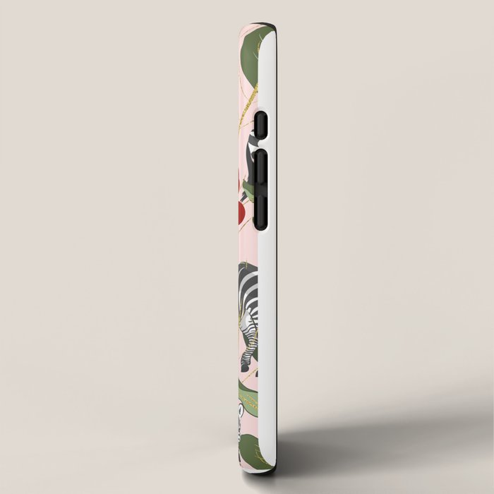Zebra Harem #society6 #decor #buyart iPhone Case Gallery Image 2