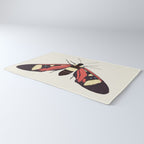  red butterfly Rug Gallery Image 3