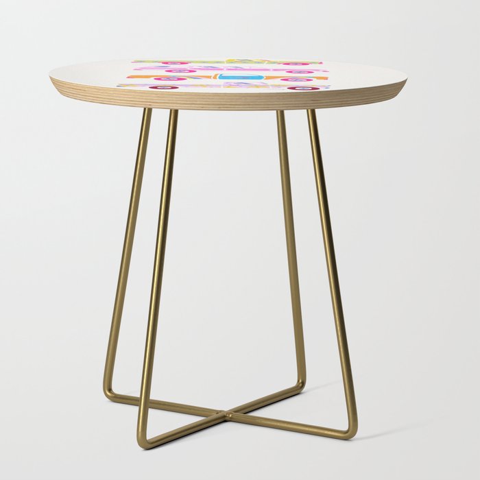 Retro Roads â Candy Palette Side Table Gallery Image 1