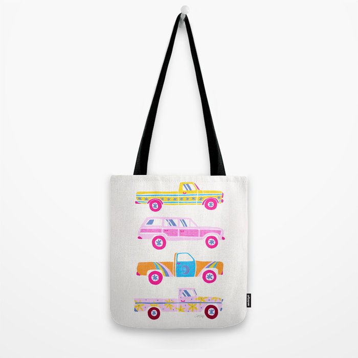 Retro Roads â Candy Palette Tote Bag Gallery Image 2