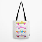 Retro Roads â Candy Palette Tote Bag Gallery Image 2