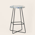 Italian landscape blue Stool Gallery Image 1