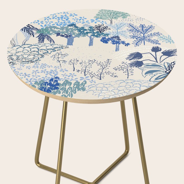 Italian landscape blue Side Table Gallery Image 2