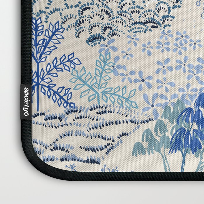 Italian landscape blue Laptop Sleeve Gallery Image 3