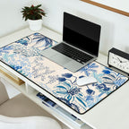 Italian landscape blue Desk Mat Gallery Image 2