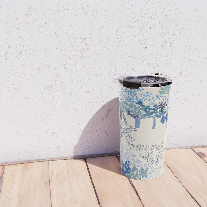 Italian landscape blue Travel Mug Gallery Image 4