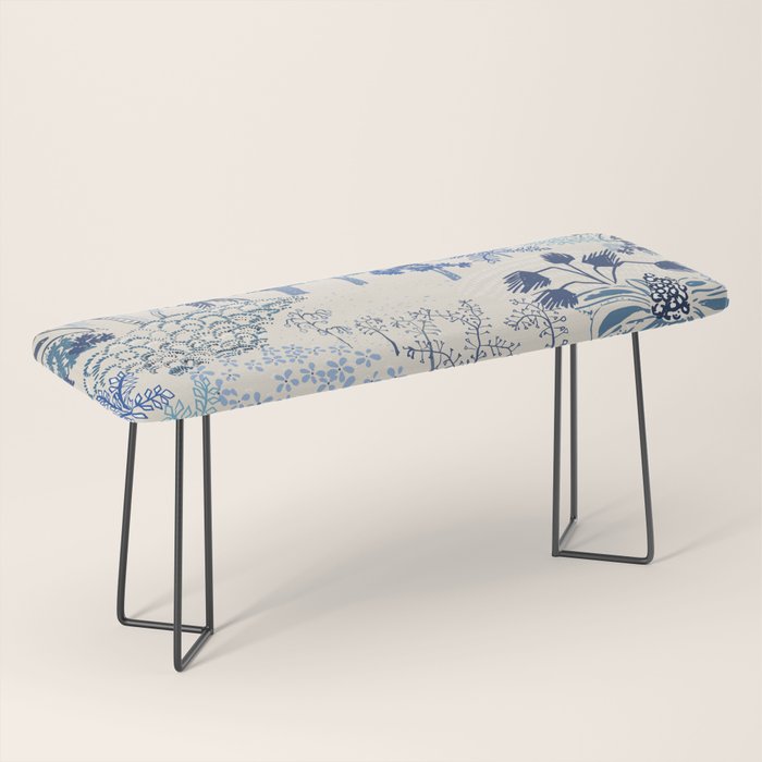 Italian landscape blue Bench Gallery Image 1