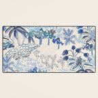 Italian landscape blue Desk Mat Gallery Image 3