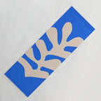 Chathams Blue: Wild Leaf | Matisse Foliage Paper Cutouts 02 Yoga Mat Gallery Image 1