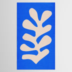 Chathams Blue: Wild Leaf | Matisse Foliage Paper Cutouts 02 Tablecloth Gallery Image 2