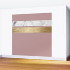 Mauve in the night marble Wall Mural Gallery Image 2