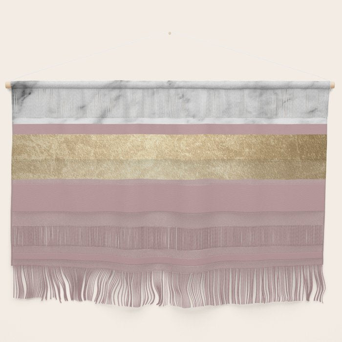 Mauve in the night marble Wall Hanging Gallery Image 1