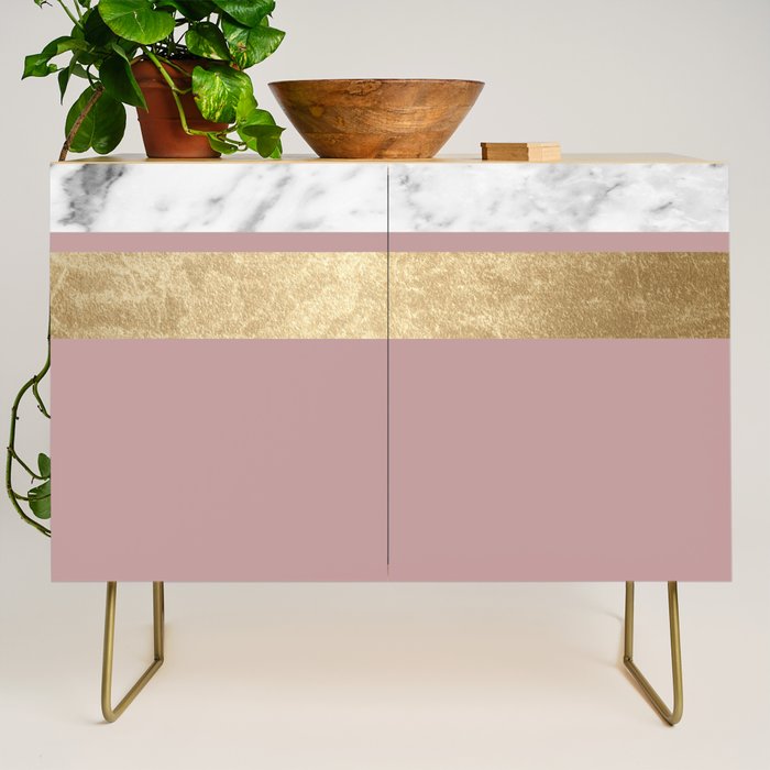 Mauve in the night marble Credenza Gallery Image 1