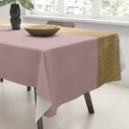 Mauve in the night marble Tablecloth Gallery Image 3