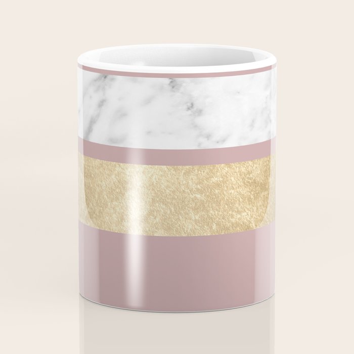 Mauve in the night marble Coffee Mug Gallery Image 4